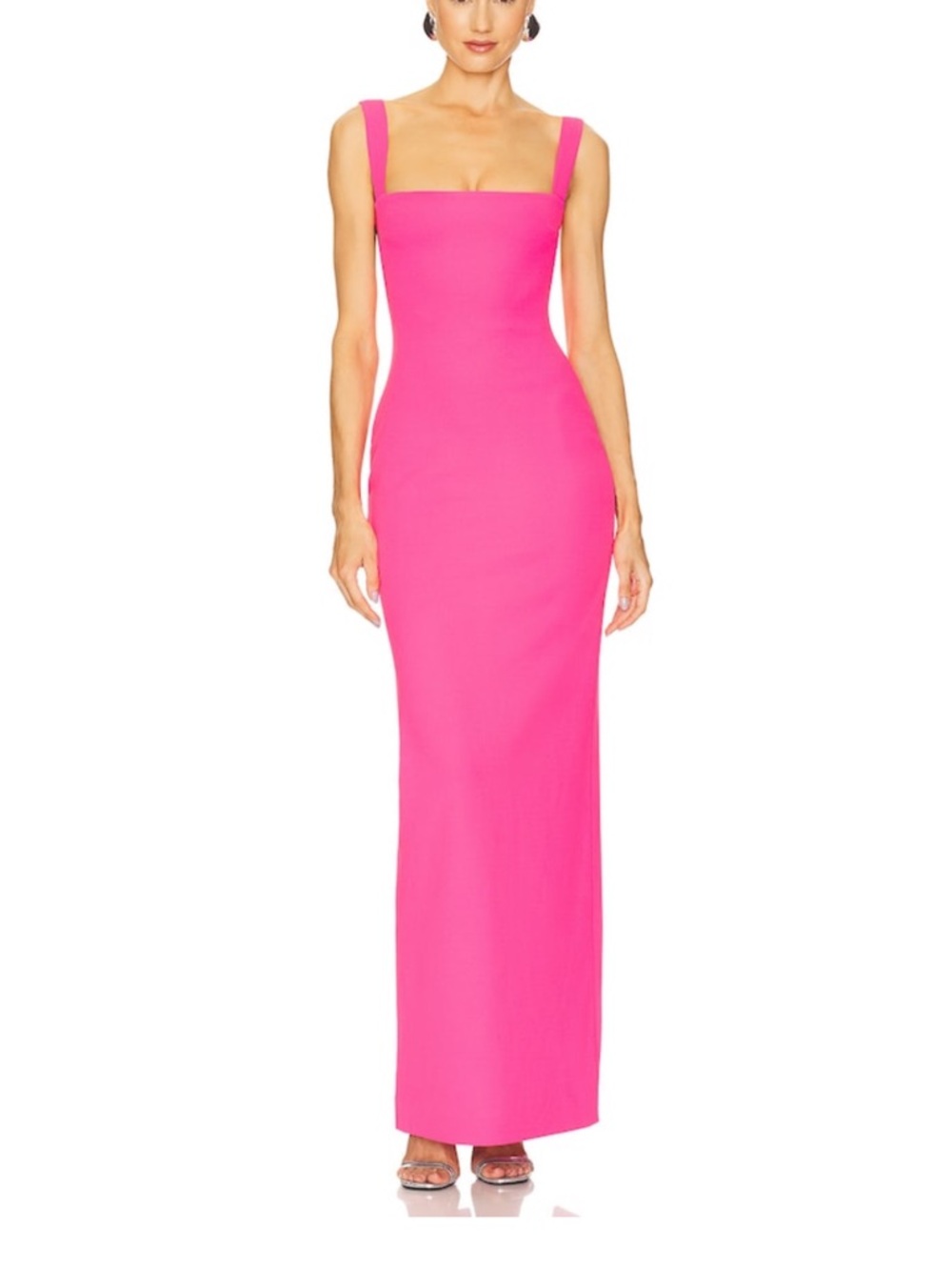 Joni Maxi Dress in Magenta SOLACE London